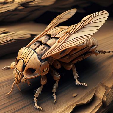 3D модель Scaphoideus aurantius (STL)